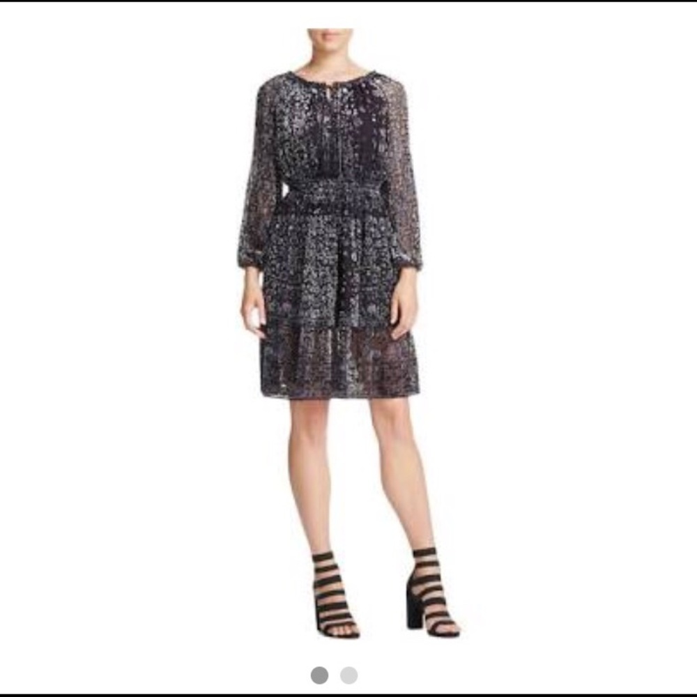 Tahari Elie Tahari “Olsen” velvet dress